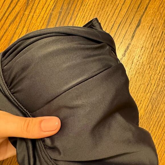 NWOT Niptuck Shaping Tummy Control One Piece Swimsuit Black Womens sz 4 Slimming - Picture 9 of 12